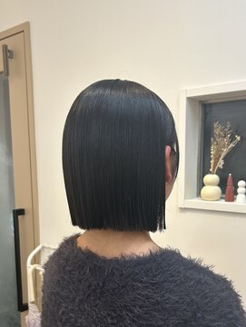 シア 春日部店(SHEER) ぱつっとボブ