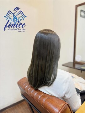 フェニーチェ(fenice international hair salon) オリーブグレージュ