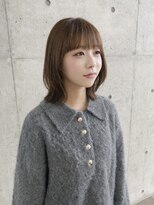 ジゼル 前橋(Giselle)&nbsp;ヘーゼルベージュ×ミディアムレイヤー