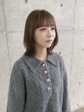 ジゼル 前橋(Giselle) ヘーゼルベージュ×ミディアムレイヤー