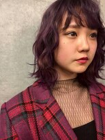 マハナ(Mahana by hair)&nbsp;ワインレッドカラー海外ヘア　［鎌倉駅］