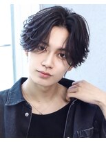 アストラ(ASTRA)&nbsp;MEN’S HAIR/波巻きツイストスパイラル/リバースセンターパート