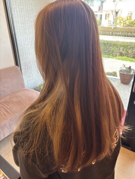 アブルーム a.bloom ダブルカラー、ブリーチ