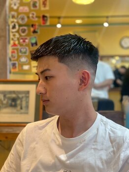 エルエーヘアー(L.AHAIR)の写真/フェードで魅せる。清潔感×男らしさ