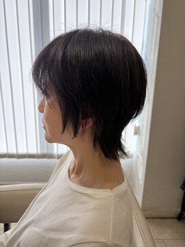アッシュ 仙川店(Ash) 30代40代50代ウルフボブレイヤーハッシュショートシャギー