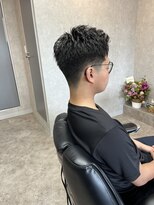 グローブ バーバー(GROVE BARBER) スパイキーショート フェードカット スキンフェード メンズ