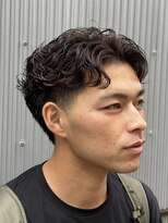 フランクスバーバーリザーブ 人形町店(FRANK’S BARBER RESERVE)&nbsp;MEN’S/ニュアンスパーマ/ニュアンスウルフ/人形町