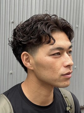 フランクスバーバーリザーブ 人形町店(FRANK’S BARBER RESERVE) MEN’S/ニュアンスパーマ/ニュアンスウルフ/人形町