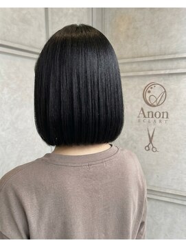 アノン エクラート 浦和店(Anon ECLART) 艶感ストレートミニボブ