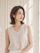 ミュール ミュール(mur-mure) 切りっぱなしぷつっと外ハネボブ