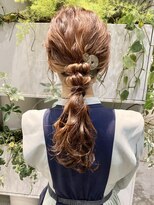 オーセンヘア(AUTHEN.HAIR)&nbsp;（mutsumi.）編みおろし＊ローポニー
