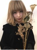 ミルクティーベージュボブ
