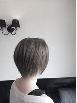 エヌヘアーアーチザン(n hair artisan)&nbsp;ショートスタイル　オリーブグレイ