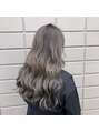 アグ ヘアー エニィー 飾磨店(Agu hair any)&nbsp;スロウカラーのグレイ系※ブリーチあり