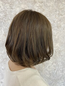 シュガービー(SUGAR-B) 【SUGAR-B】ミントベージュふんわりボブ