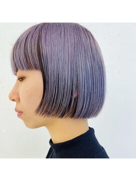 クク(QUQU) ラベンダーな気分。エッジにコントラストを!