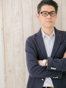 メンズヘア ビーセカンド 草加店(MENS HAIR B-2) 大人のビジネス七三…ネビージュ似合わせカットI