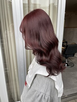 ラフトーキョウセカンド(RAF TOKYO 2nd) 【RAF TOKYO 2nd Rina 】ブリーチなしカラー×艶巻き