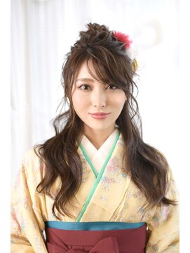 セットサロンエース(Set salon Ace) 卒業式 袴 ハーフアップ★