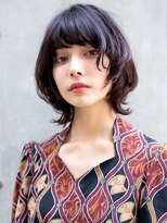 オーバーヘアー 倉敷店(over hair)&nbsp;【La fith】マッシュレイヤー×パープルアッシュ