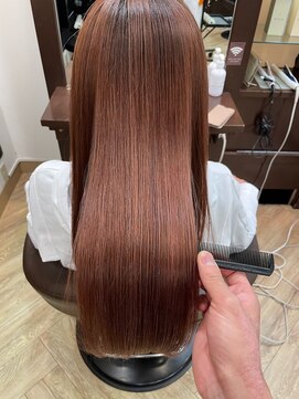 ミリュウ(Milieu) 髪に栄養補給しながら酸性ストレートで艶髪に！