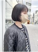【CAF 照下 地毛風ミニボブ】