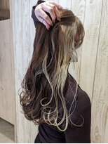 ヘアメイク アース ユーカリが丘店(HAIR & MAKE EARTH)&nbsp;シークレットオシャレ！インナーカラー
