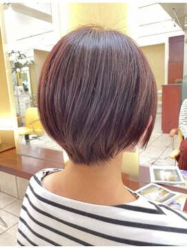 フェアレディ 府中店(FAIRLADY) 大人可愛い20代30代40代前下がりひし形小顔ボブ丸みショート