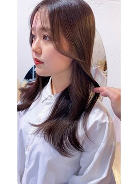 シーシンジュク 新宿南口(Sea shinjuku) 大人ガーリー×ブリーチなし◎前髪/顔周り×韓国ロング[新宿]