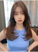 褒められる、大人可愛い韓国レイヤーカット/ワンカールへ ア