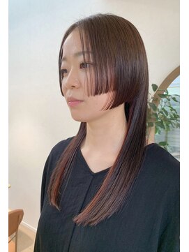 サロンドオクシー(Salon de OXY) 姫カット風ロングスタイル