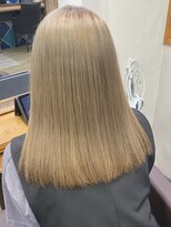 ロア 福岡天神本店(LORE)&nbsp;ダブルカラーベージュカラーケアブリーチカラーハイトーンカラー