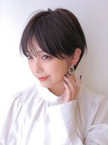 アグ ヘアー ラクエ 二戸店(Agu hair laque) 《Agu hair》シアーグレージュ×ハンサムショート