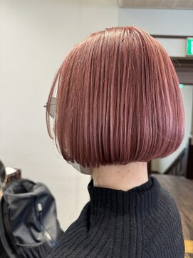 ナビッジ(NABIGE) ブリーチからのピンク スタイリスト大江香名