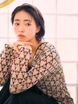 リィベ(Liibe)&nbsp;20代30代40代/アップバングショート/パープルブラック