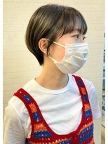 ソソ(soso)&nbsp;【soso 伊勢田】丸みショート【横浜/ブリーチ】