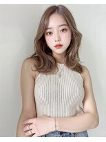 オリジンズヘアーセカンド 守谷店(Origins hair 2nd)&nbsp;ゴールド系ベージュカラー×BYKARTE TR