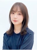シアーカラー/セミディ/韓国ヘア/顔周り/透明感/くびれヘア/31