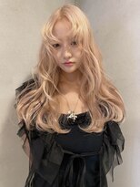 ペレ 梅田(PELE)&nbsp;前髪/アンブレラカラー/こなれミディ/イメチェン/ウェーブパーマ