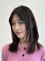 ログ オモテサンドウ(L.O.G OMOTESANDO) 韓国ヘアミディアムレイヤー
