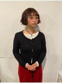 レトロマニッシュなボブ
