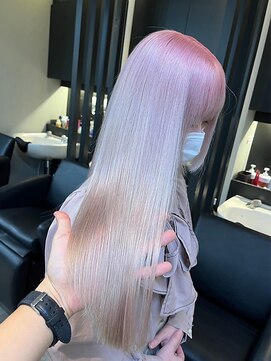 エンター 天神店(ENTER) 透明感ペールカラー/髪質改善/ブリーチカラー/ENTER 天神店