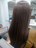 ケア度★　カット+高発色プレックスカラー+プレミアムケアTR