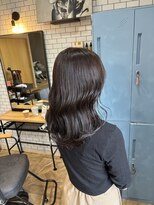 リアンドコー(Re&co) ＊yoshiya＊ツヤ系グレージュ＊顔まわりレイヤー