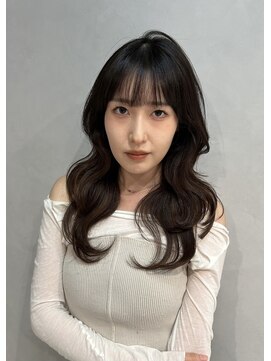 リアン バイ キートス(Lien by kiitos) レイヤーカット/ハイレイヤー/顔まわりカット/くびれ巻き