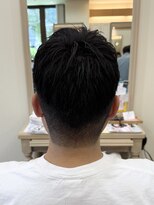 アルターリール(aL ter Rire)&nbsp;スパイキーショート/ブルーブラック/フェザーパーマ/杉田花乃