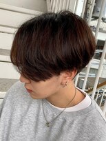 ジーニー 新百合ヶ丘(Genie)&nbsp;フェザーパーマサーフカール刈り上げセンターパート