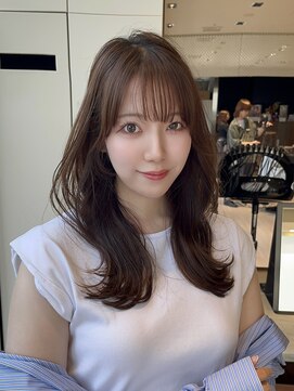 アマトウキョウ アユンチェ(AMA TOKYO×AYUNCHE) 韓国スタイル/ナチュラルくびれへア_くびれ巻き_レイヤーカット