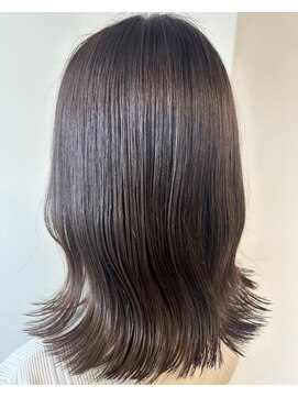 ファースト 長町店(first) ミディアム×艶カラー