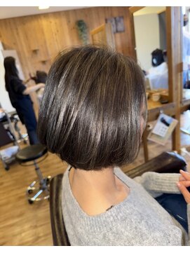 ハイライト×ダブルカラー